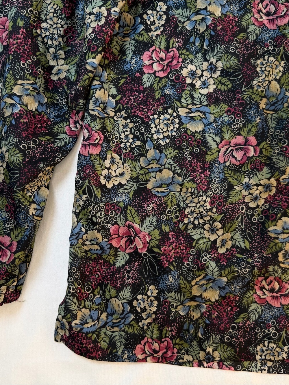 Vintage 80’s Floral Peasant Blouse - Picture 7 of 9